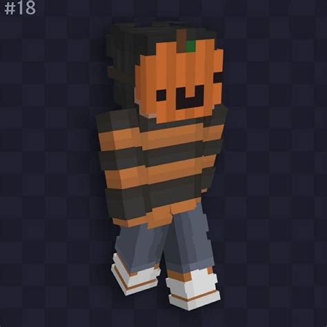 Minecraft Skin. . Pumpkin mc skin